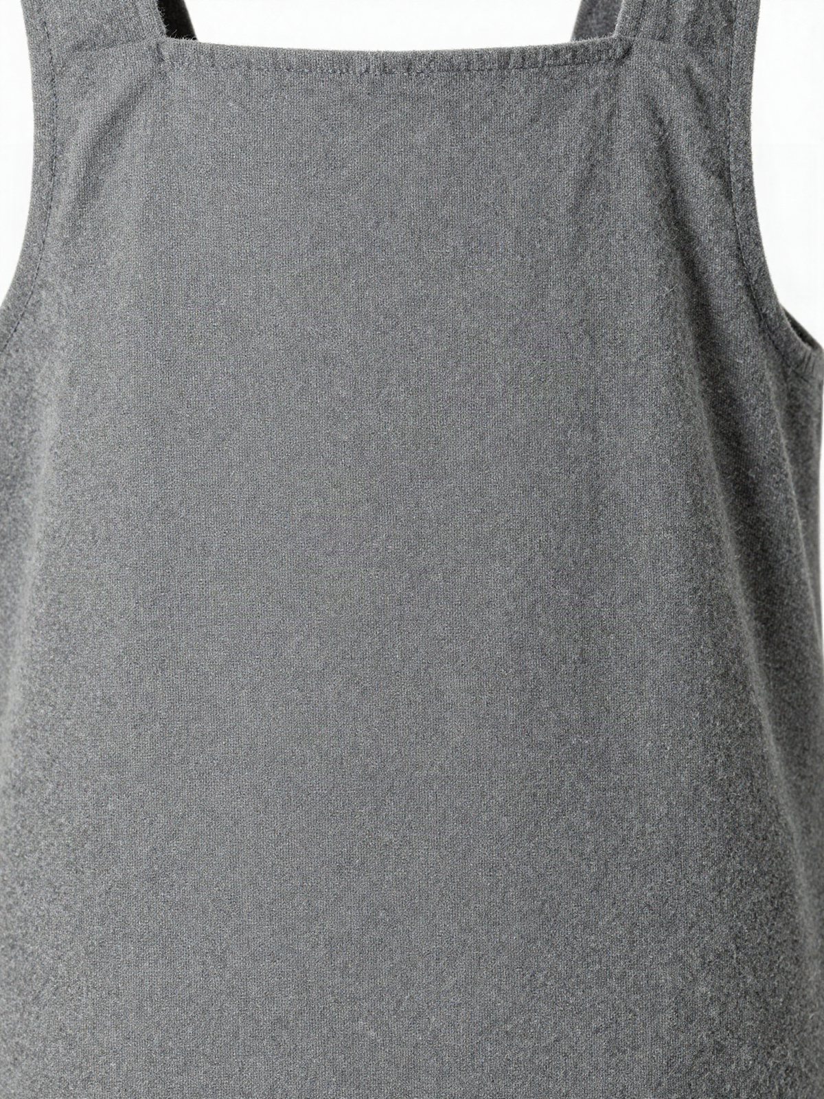 Ilsvenne - Sleeveless Pinafore Dress in Wool Blend