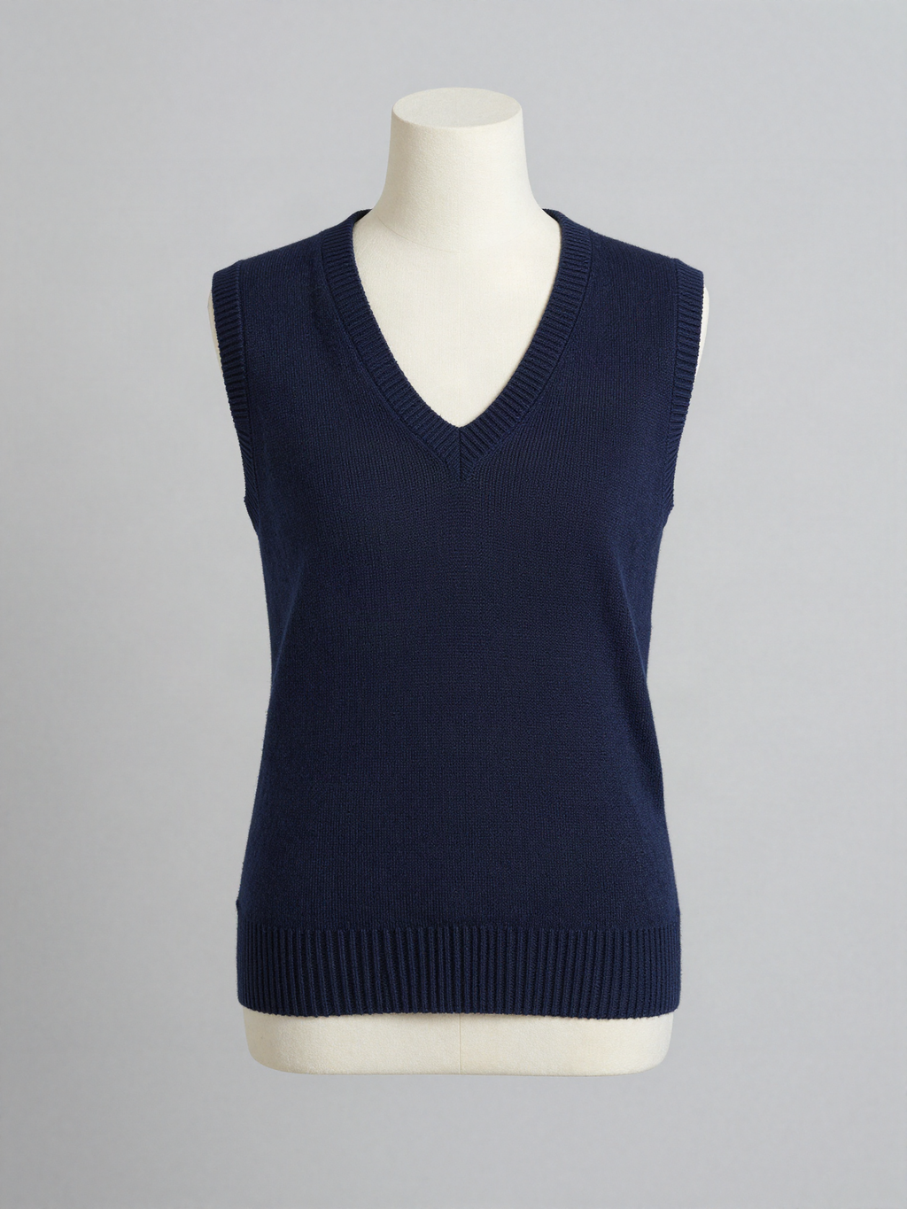 Brentwyn - Knitted Vest with V Neck