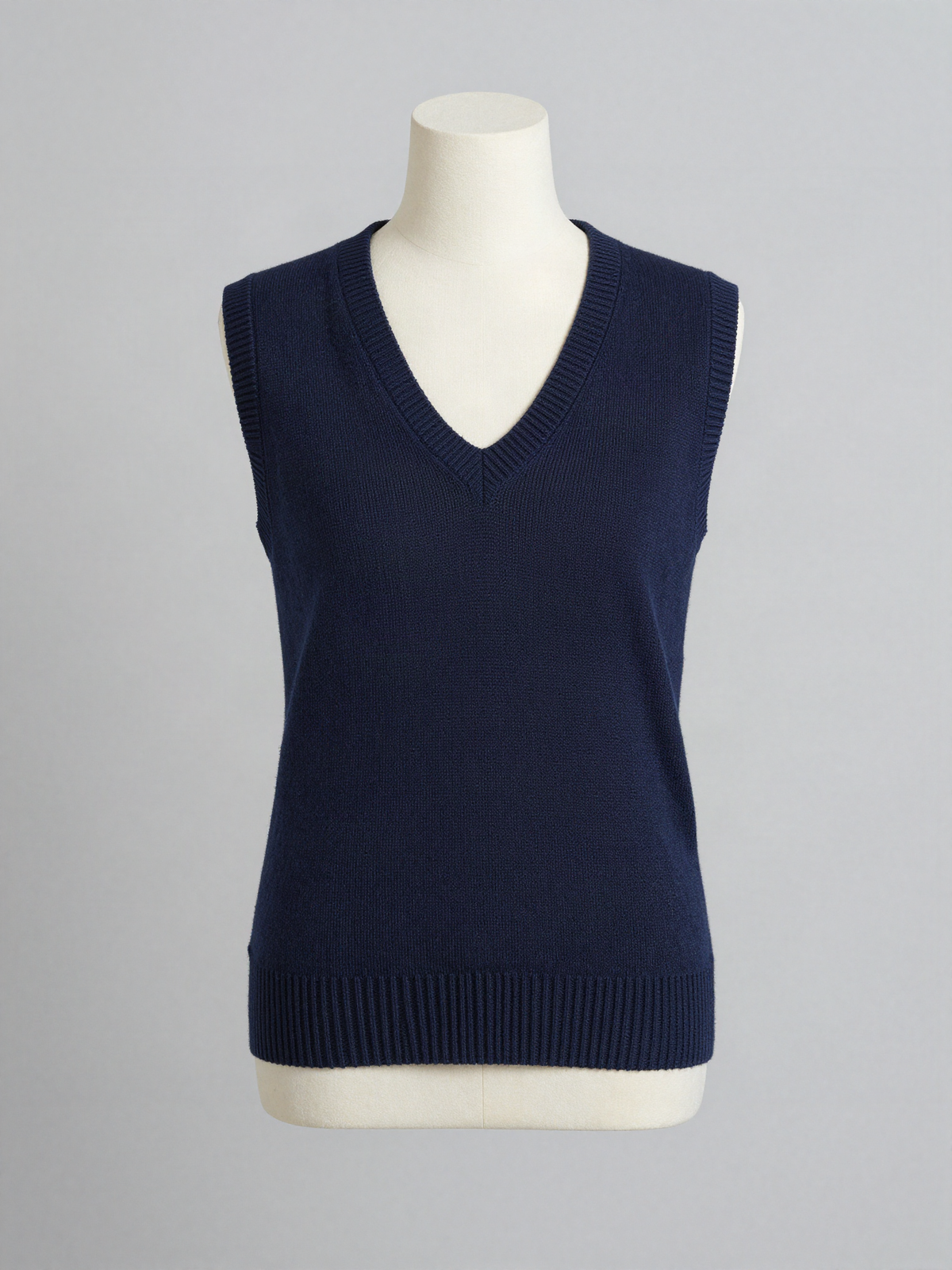 Brentwyn - Knitted Vest with V Neck