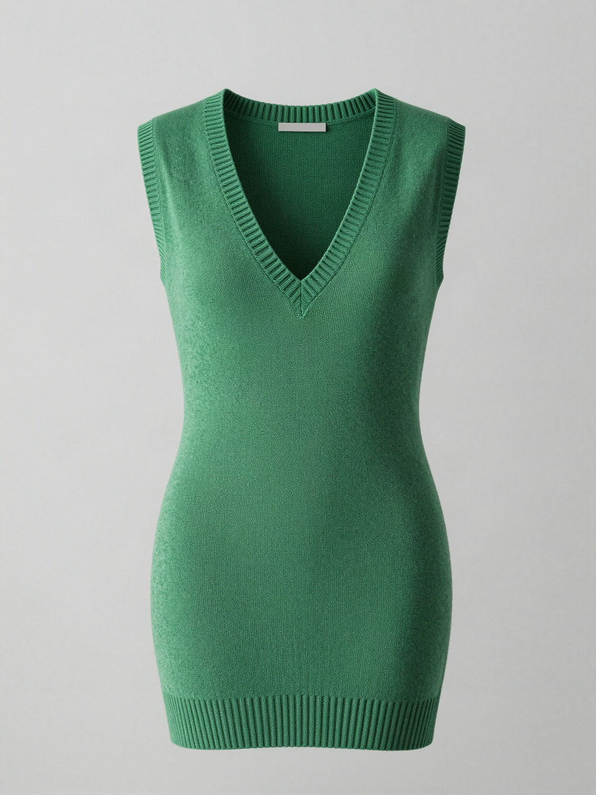 Brentwyn - Knitted Vest with V Neck