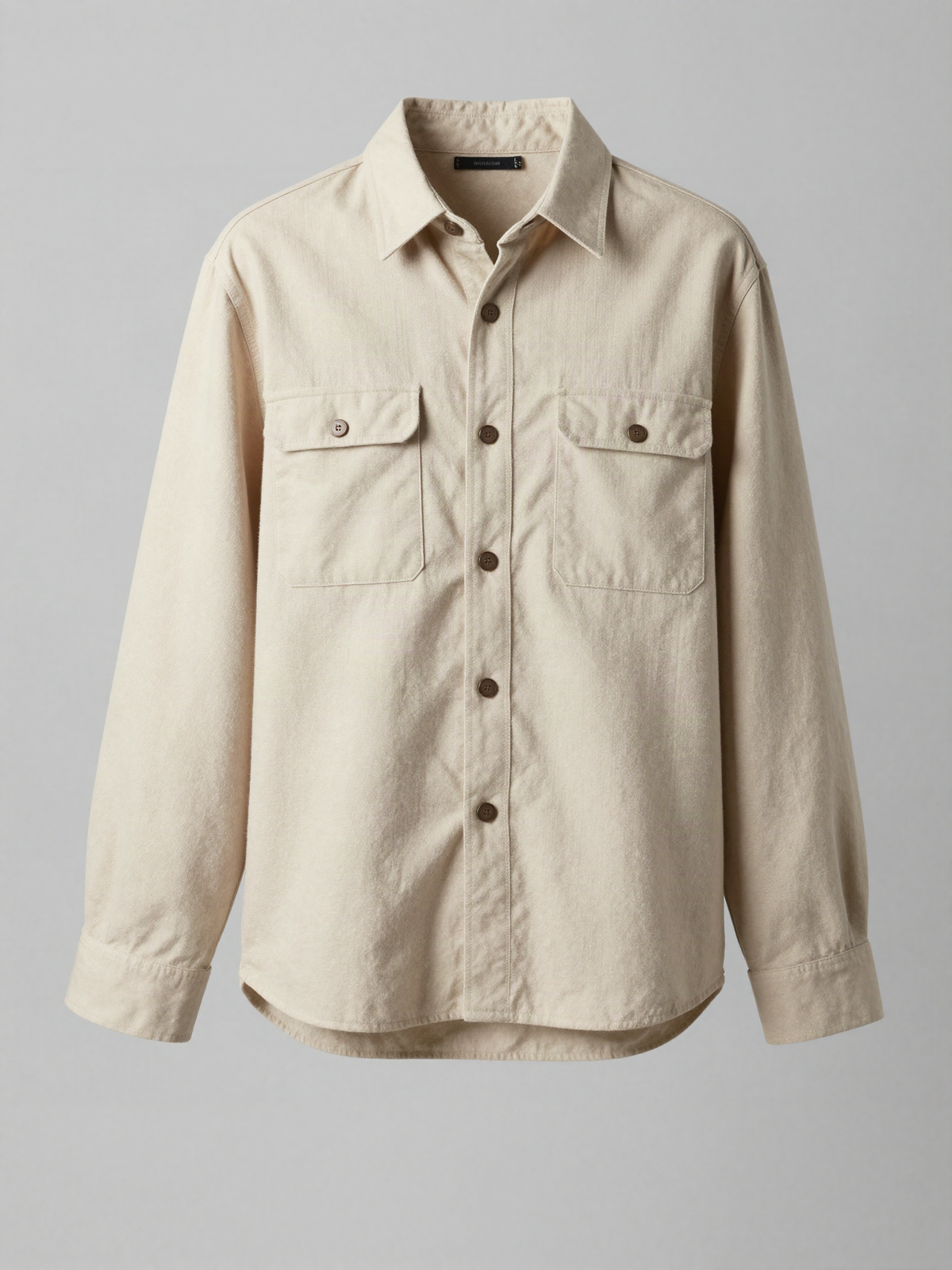 Rendorne - Brushed Cotton Overshirt with Chest Pockets