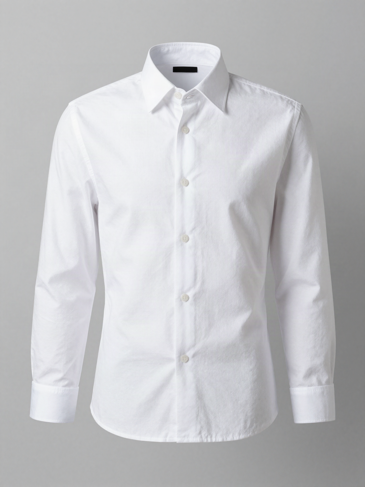 Ashverne - Poplin Dress Shirt with Spread Collar