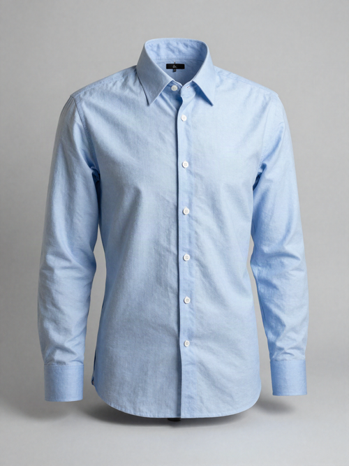 Ashverne - Poplin Dress Shirt with Spread Collar