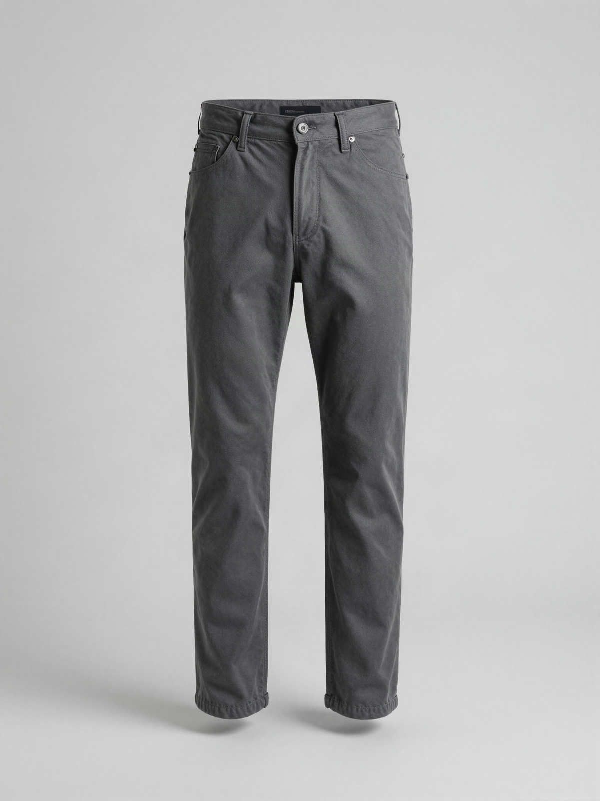 Vendreth - Slim Fit Stretch Chinos with Belt Loops
