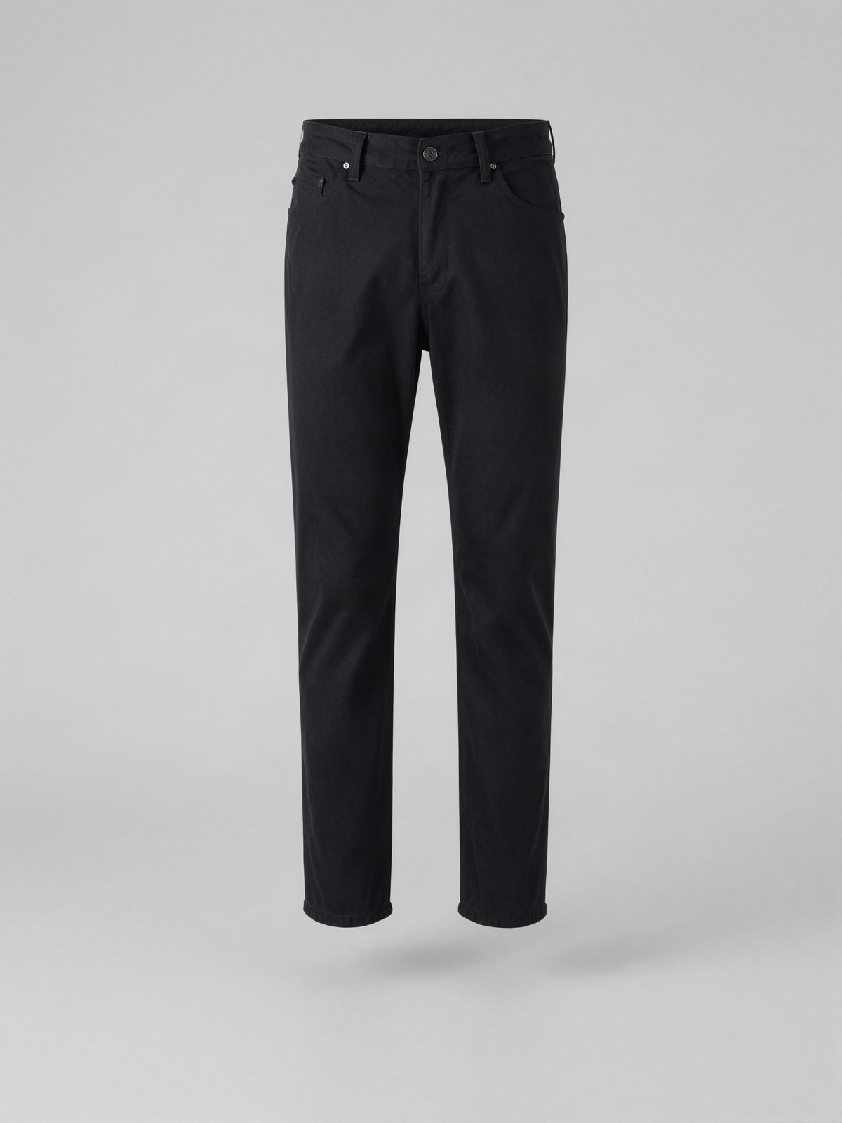 Vendreth - Slim Fit Stretch Chinos with Belt Loops
