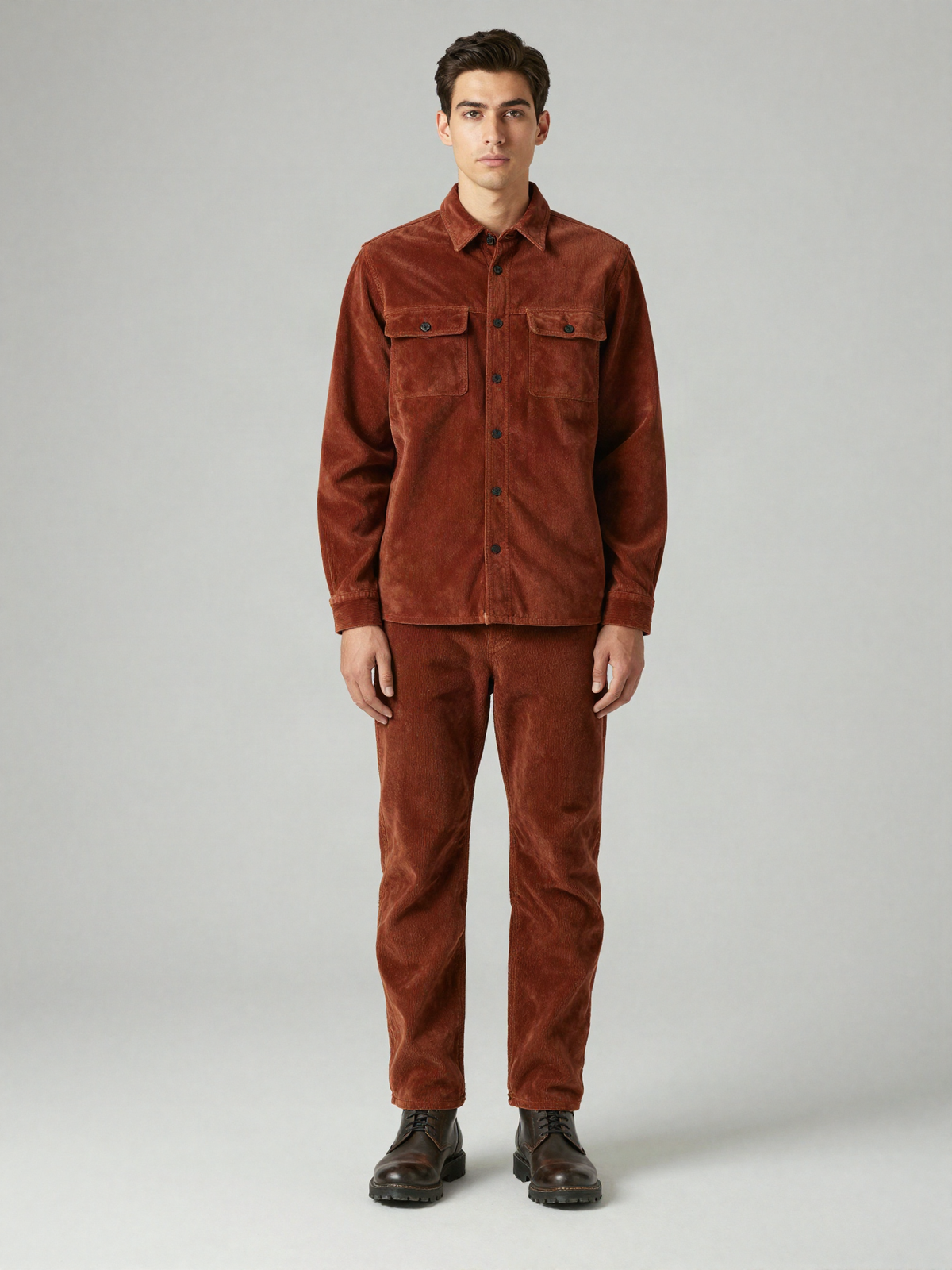 Cranwyth - Corduroy Trousers with Five Pockets