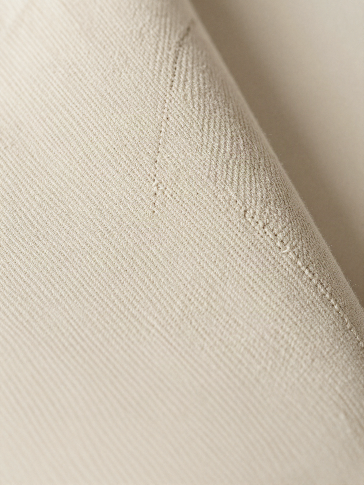 Quenmar - Straight Leg Cotton Twill Trousers
