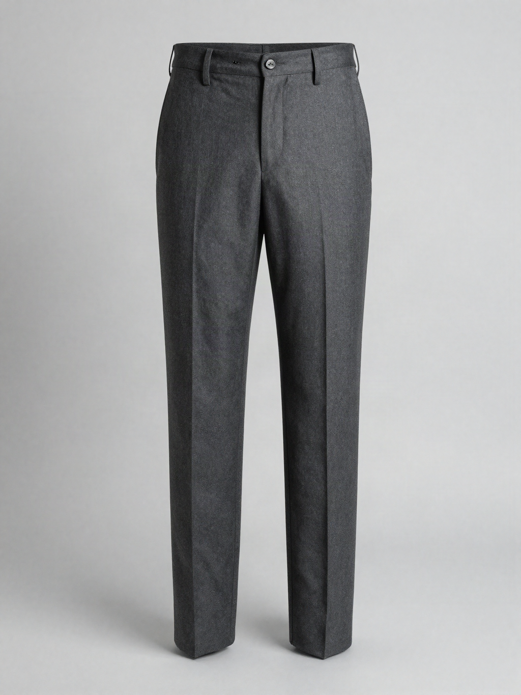 Ormvale - Wool Blend Trousers with Pressed Crease